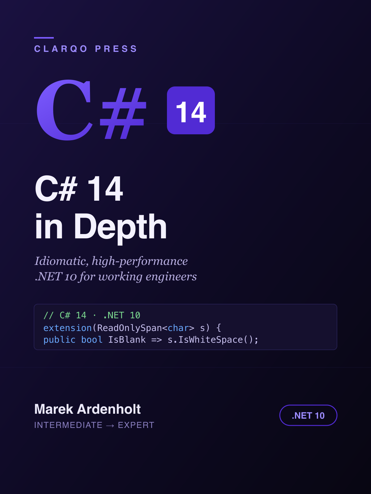 C# 14 in Depth — cover