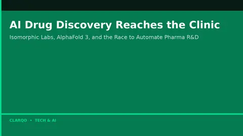AI Drug Discovery Reaches the Clinic: Inside the Race to Automate Pharma R&D