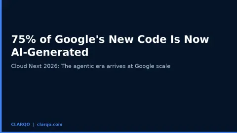 75% of Google's New Code Is Now AI-Generated