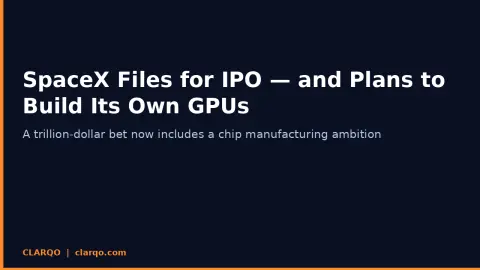 SpaceX Files for IPO — and Plans to Build Its Own GPUs