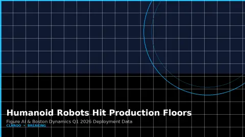 Humanoid Robots Move From Demo to Production: Q1 2026 Deployment Numbers