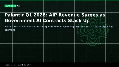 Palantir Q1 2026: AIP Revenue Surges as Government AI Contracts Stack Up