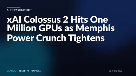 xAI Colossus 2 Hits One Million GPUs as Memphis Power Crunch Tightens